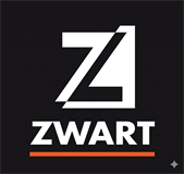 Zwart logo